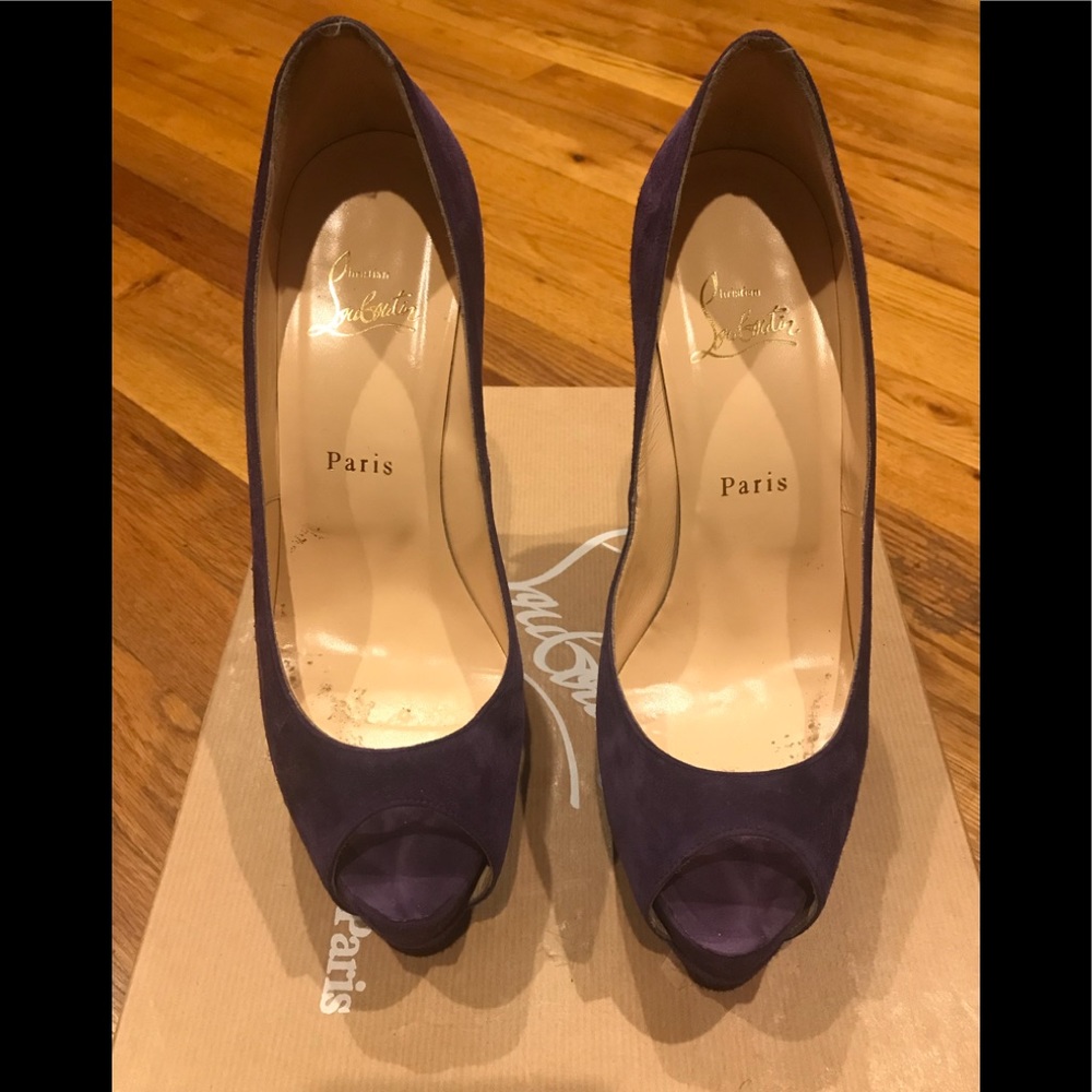 Christian Louboutin Peep-toe Platform Sandal